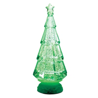 Melrose International Green Led Christmas Tree 12"h - Green