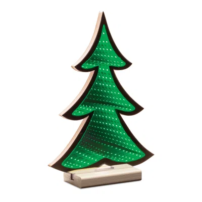 Melrose International Green Pine Tree Ekkolight 11.75"h - Green