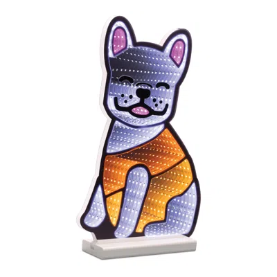 Melrose International Halloween Dog Ekkolight 16"h - White, Orange