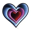 Melrose International Hanging Triple Heart Ekko Light Display 23.5"h - Red, Pink, White