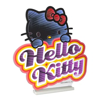 Melrose International Hello Kitty Logo Ekkolight 24"h - Pink, White, Red In Multi