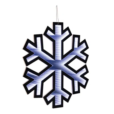 Melrose International Holiday Snowflake Ekkolight 23.5"h - White