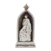 Melrose International Holy Family Nativity Arch (set Of 2) - White, Brown
