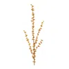 Melrose International Ilex Berry Spray (set Of 2) - Gold