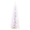 Melrose International Iridescent Led Pine Tree 17.5"h - White, Blue, Pink