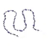 Melrose International Jewel Bead String Garland (set Of 2) - Blue