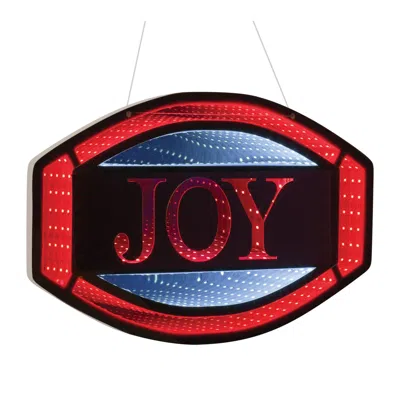 Melrose International Joy Holiday Ekkolight Sign 15.74"l - Red, White