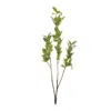 Melrose International Leaf Foliage Branch (set Of 6) - Green