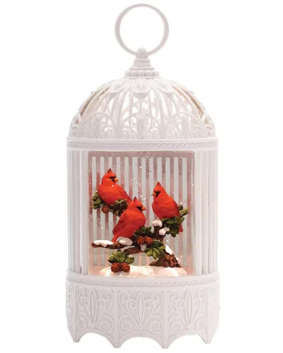 MELROSE INTERNATIONAL MELROSE INTERNATIONAL LED CARDINAL BRANCH SNOW GLOBE