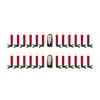 Melrose International Led Clip On Taper Candle With Remote (set Of 24) - Red, Green