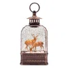 Melrose International Led Deer Couple Snow Globe 11"h - Brown, White
