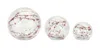 Melrose International Led Lighted Globe With Berry Branch Accent (set Of 3) - Red, Brown, Clear