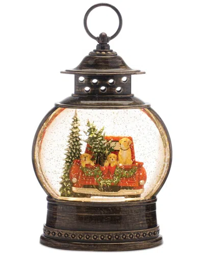 MELROSE INTERNATIONAL MELROSE INTERNATIONAL LED SNOW GLOBE WITH PICKUP TRUCK