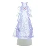 Melrose International Led Snowman Snow Globe 10"h - Clear