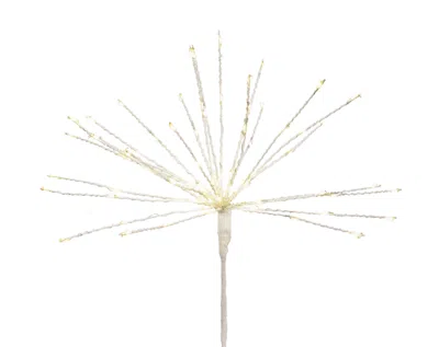 Melrose International Led Starburst Tree Topper 23.5"h (set Of 2) - White