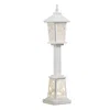 Melrose International Led Winter Lantern Post 32"h - White