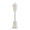 Melrose International Led Winter Lantern Post 48"h - White