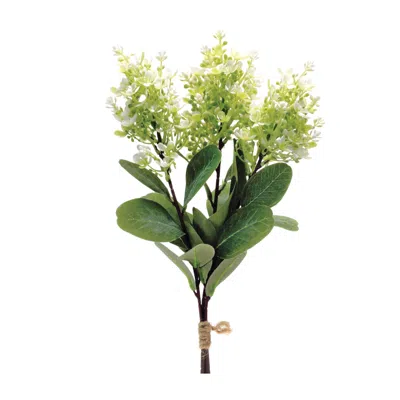 Melrose International Lilac Bundle (set Of 2) - Green, White