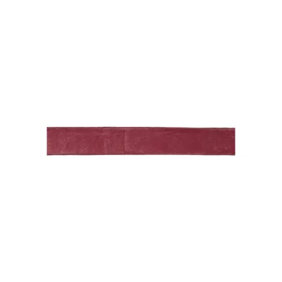 Melrose International Mauve Red Wired Ribbon 2.5" X 10 Yds. - Red