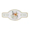 Melrose International Metal Fall Home Sweet Home Sign 21.75"l - White, Green, Brown