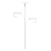 Melrose International Metal Triple Tree Topper Platform 36"h - White