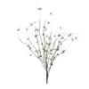 Melrose International Mini Leaf Twig Branch (set Of 4) - Green