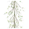 Melrose International Mini Leaf Twig Garland (set Of 2) - Green