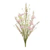 Melrose International Mixed Cosmos Floral Bush (set Of 6) - Pink, Green