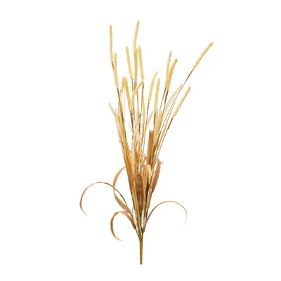 Melrose International Mixed Fall Grass Spray (set Of 6) - Beige, Orange