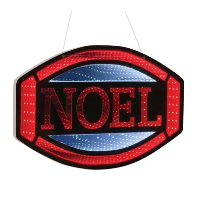 Melrose International Noel Holiday Ekkolight Sign 15.74"l - Red, White