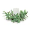 Melrose International Olive Leaf Candle Ring 12"d - Green