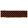 Melrose International Ornate Diamond Pattern Wired Ribbon (set Of 2) - Red, Gold