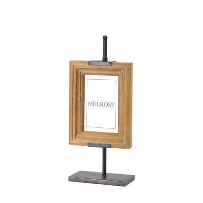 Melrose International Picture Frame In Brown