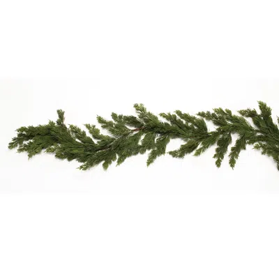 Melrose International Pine Garland 6'l - Green