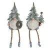 Melrose International Pine Tree Gnome Shelf Sitter Figurine (set Of 6) - Green, White, Blue