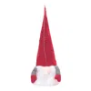 Melrose International Plush Gnome Tree Topper 18"h - Red, White