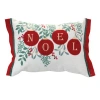 Melrose International Polyester Lumbar Rectangular Pillow Cover & Insert