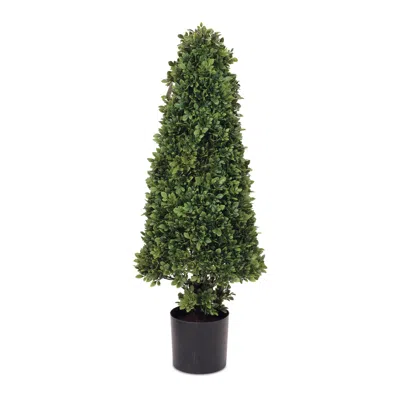 Melrose International Potted Boxwood Foliage Topiary 38"h - Green