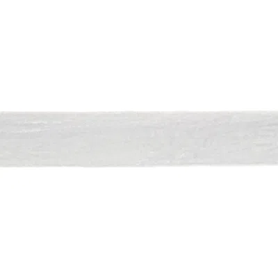Melrose International Raw Edge Velvet Ribbon 2" X 10 Yds. - Silver