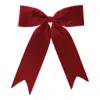Melrose International Red Holiday Bow (set Of 2) - Red