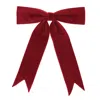 Melrose International Red Holiday Bow (set Of 2) - Red
