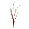 Melrose International Red Tinsel Branch (set Of 6) - Brown