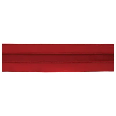 Melrose International Red Wired Ribbon (set Of 2) - Red