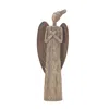 Melrose International Rustic Tree Angel Statue 15"h - Brown