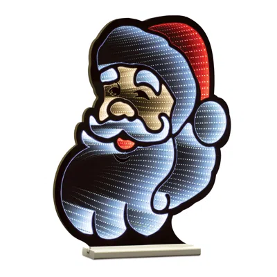 Melrose International Santa Head Ekkolight 24"h - Red, White