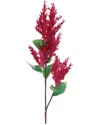 Melrose International Set Of 2 Astilbe Floral Spray In Red