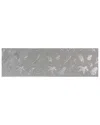 Melrose International Set Of 2 Botanical Ribbon In Gray