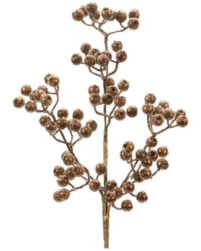 MELROSE INTERNATIONAL MELROSE INTERNATIONAL SET OF 6 BEADED BERRY SPRAY