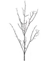 Melrose International Set Of 6 Birch Twig Branch In Gray