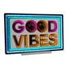 Melrose International Smileyworld(r) Good Vibes Ekkolight 23.5"l - Blue, Orange, Pink